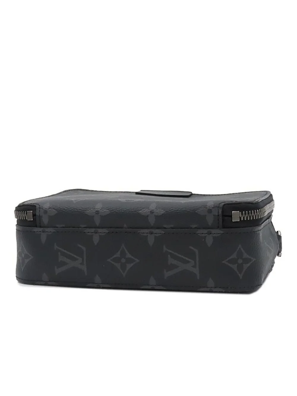Louis Vuitton Alpha Wearable Wallet Black Monogram Eclipse Shoulder Bag
